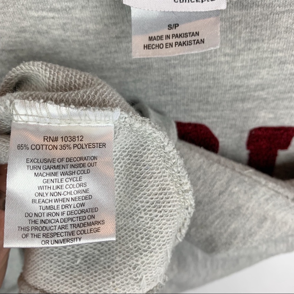 MSU Creative Apparel Cotton Blend Gray Sweater - Picture 7 of 8